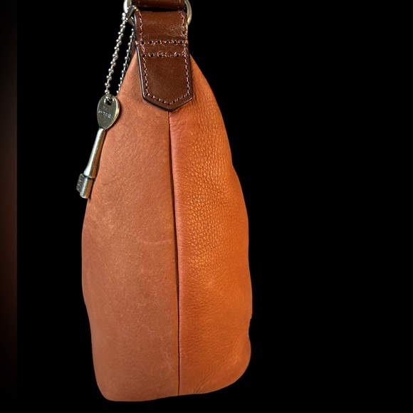 EUC Fossil Brown Leather Hobo Bag Shoulder Bag - Picture 6 of 11